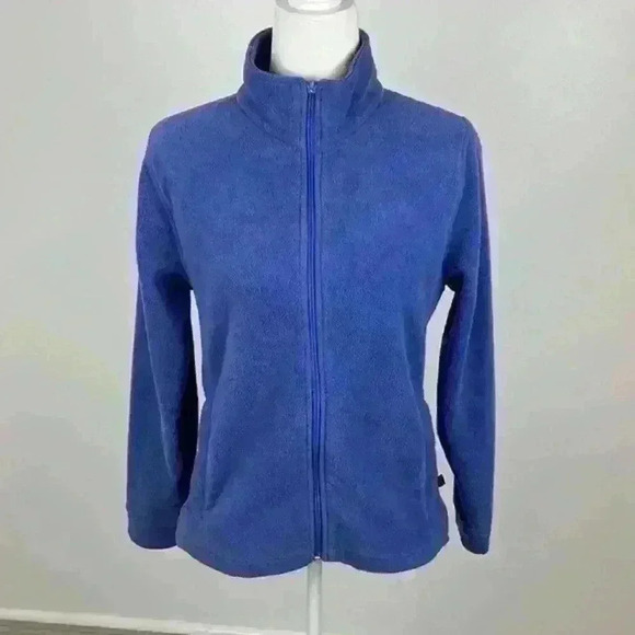 Women’s Woolrich Full Zip Fleece Jacket Size M - Picture 1 of 12